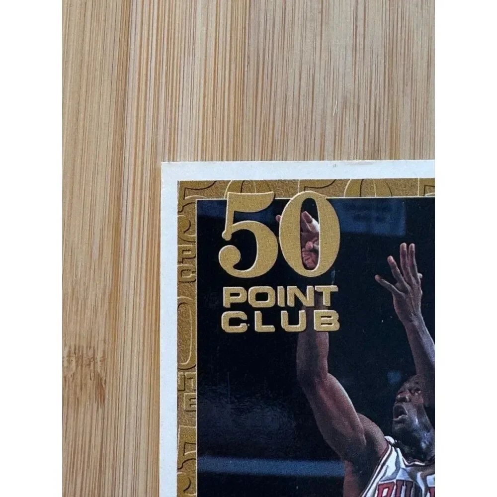 Vintage 1993 Topps Gold Michael Jordan 50 Point Club #64.